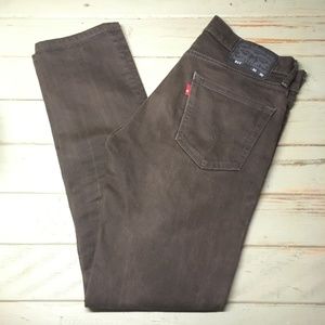 Levi's 511 jeans, dark brown, W30 L30